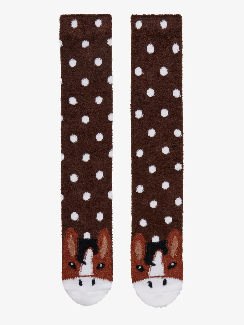 LeMieux Fluffy Character Socks Titan-1