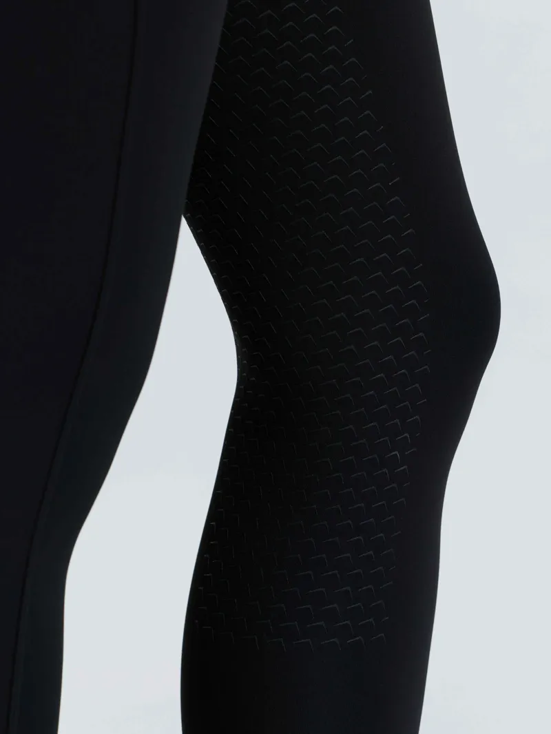 LeMieux Natalie Brushed Pull On Ladies Riding Leggings in Black-4