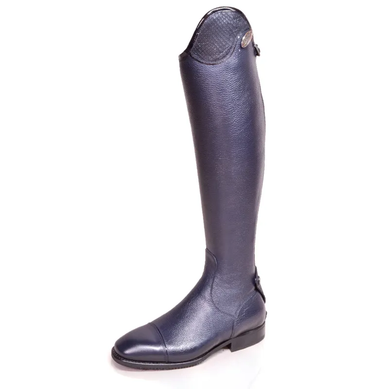 De Niro Salentino Tall Riding Boots in Regal Skye Blue-9