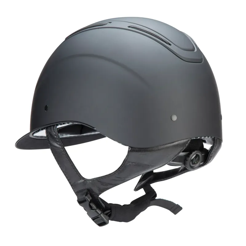 Karben Amity SMRT Riding Hat in Black-4