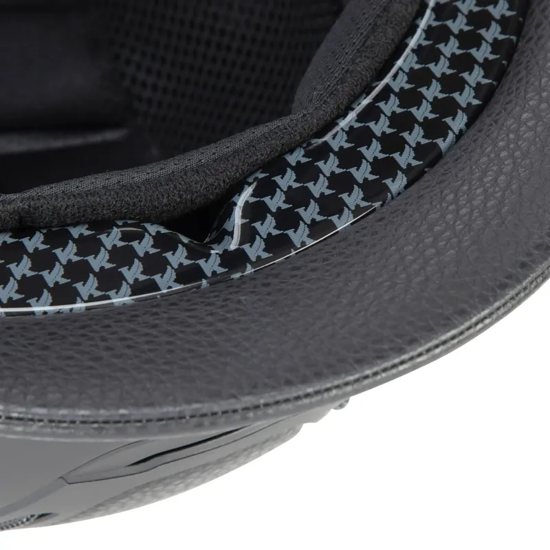 Karben Amity LTHR Riding Hat in Black-7