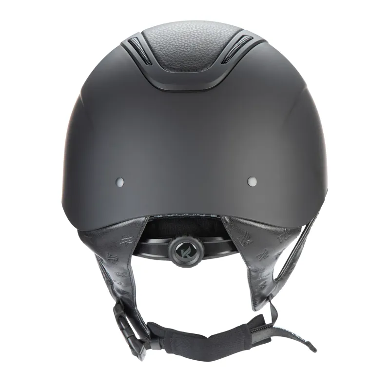 Karben Amity LTHR Riding Hat in Black-6