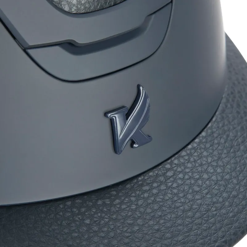 Karben Amity LTHR Riding Hat in Navy-8