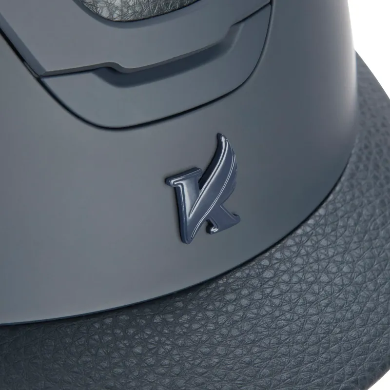 Karben Amity LTHR Riding Hat in Navy-7