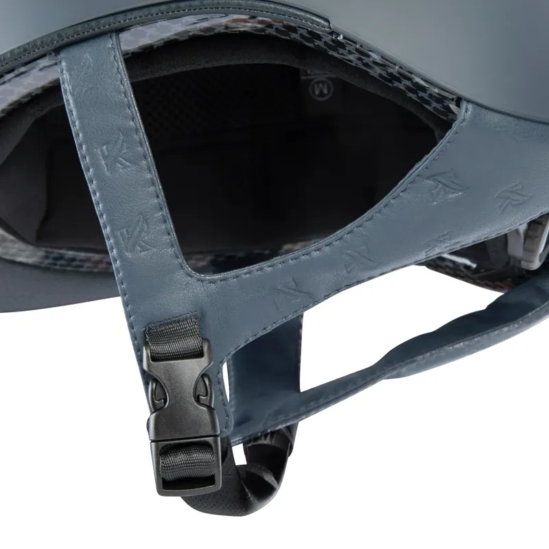 Karben Amity LTHR Riding Hat in Navy-9