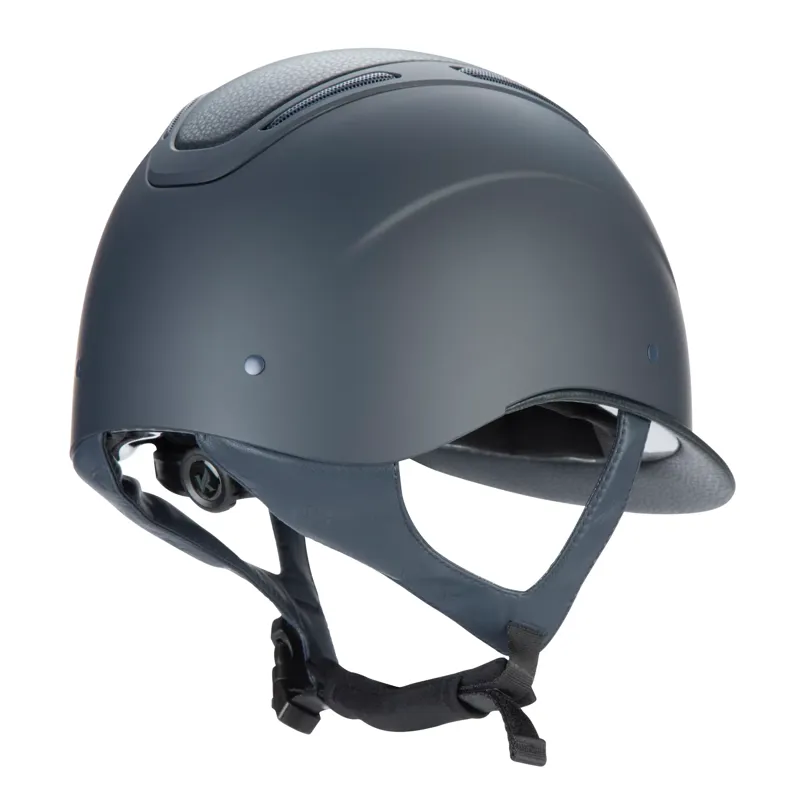 Karben Amity LTHR Riding Hat in Navy-5