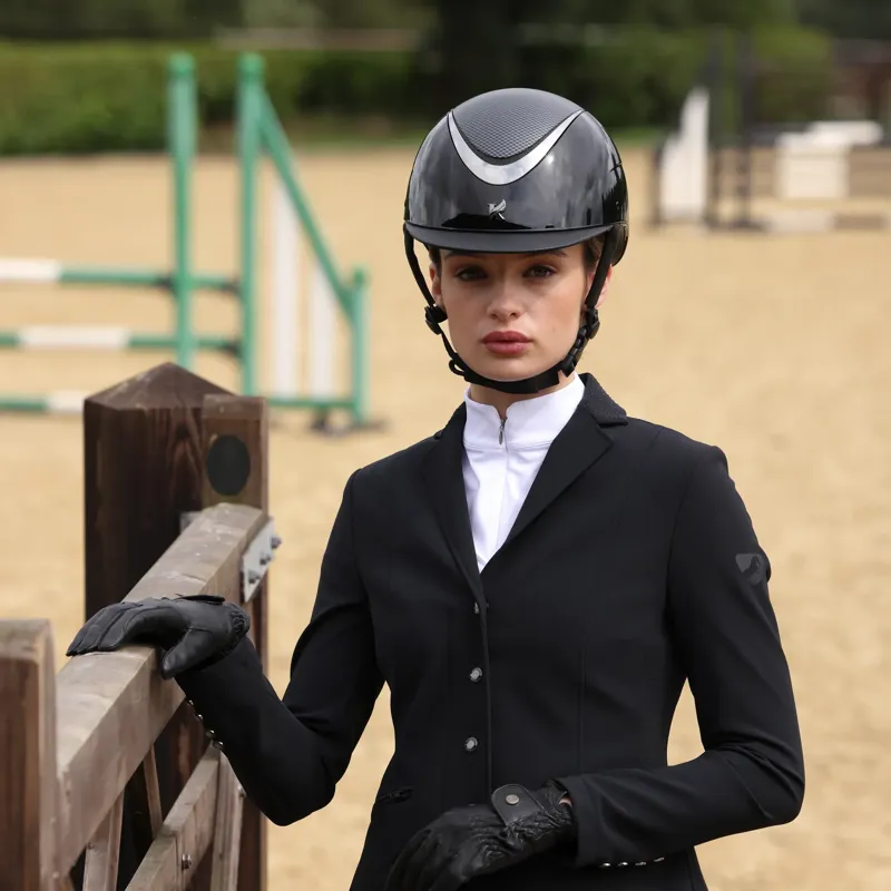 Karben Drew Ellipse SP Riding Hat in Black-6
