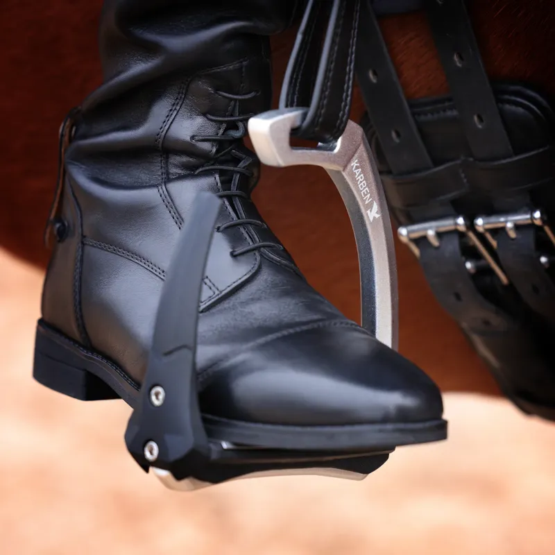 Karben Ultra Grip FX Stirrups Adults in Black-7