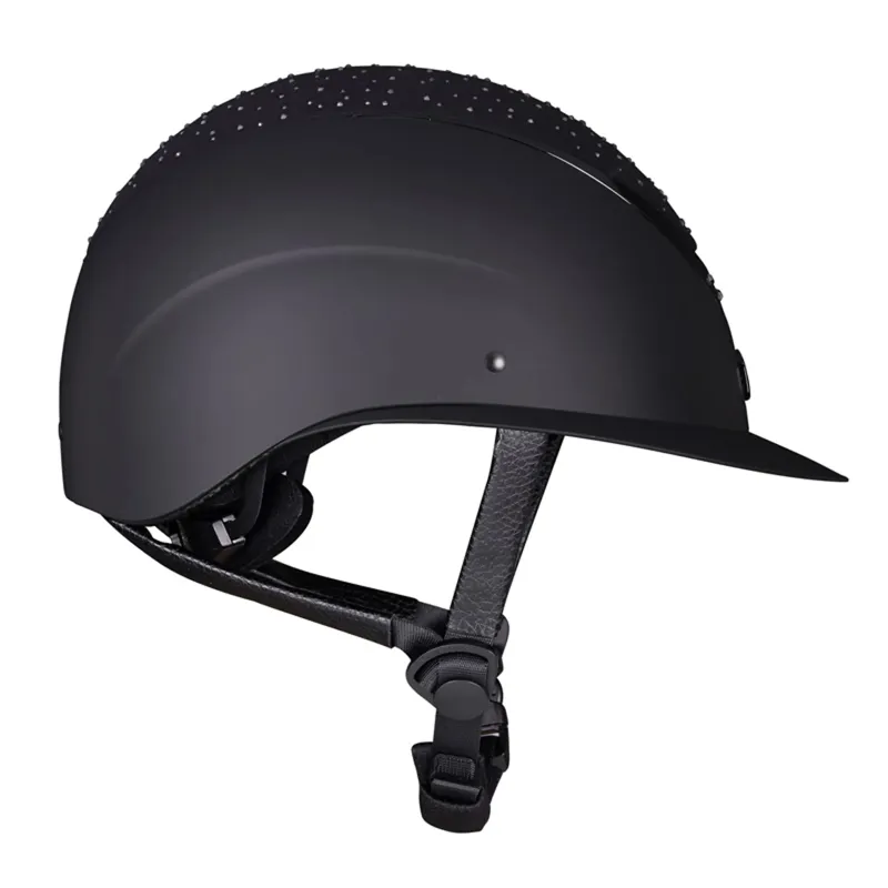 Karben Ellipse Viola Riding Hat in Black-1