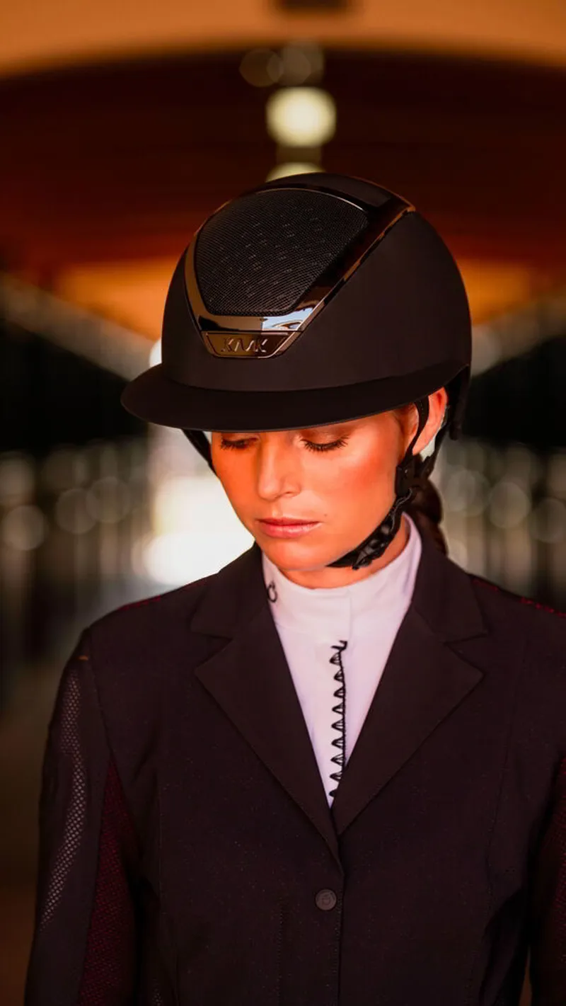 Kask Star Lady Riding Hat in Chrome Black-2