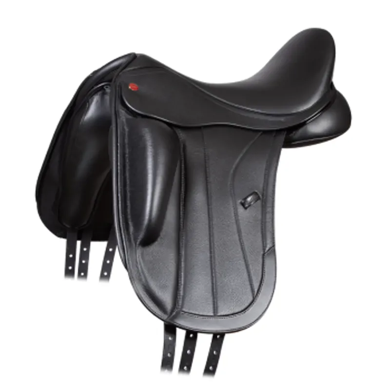 Kent and Masters Competition Series Dressage Saddle in Black