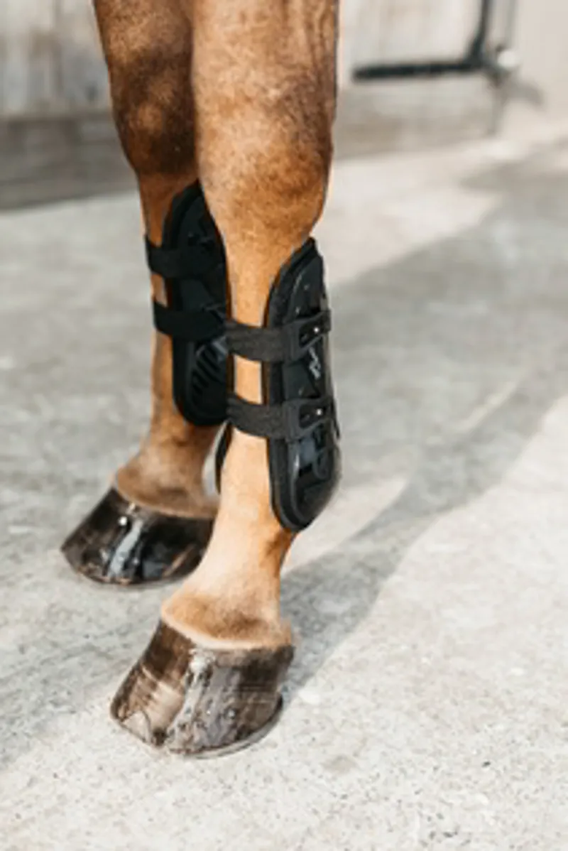 Kentucky Bamboo Elastic Tendon Boots in Black-5