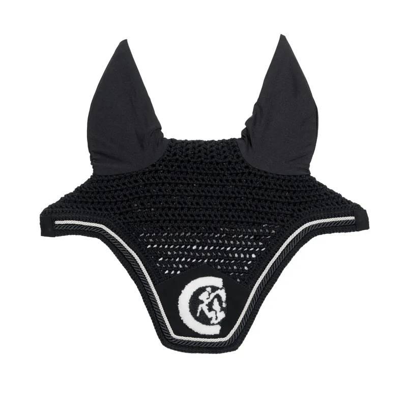 Kentucky Wellington Fly Veil with 3D Logo Rope in Black