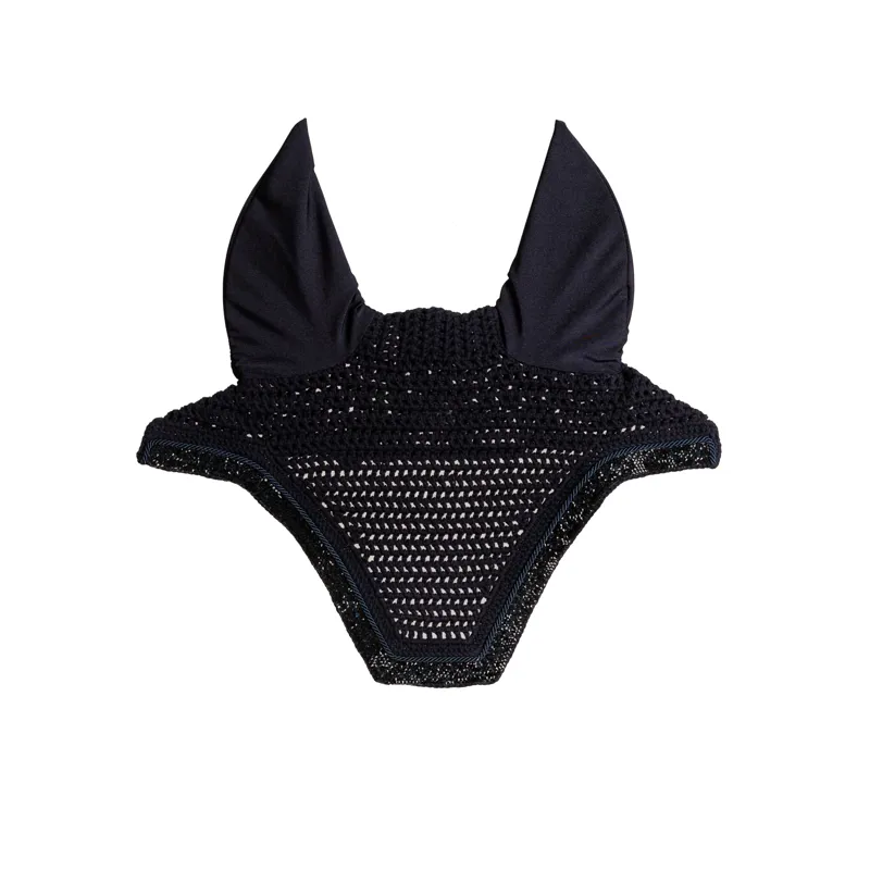 Kentucky Wellington Fly Veil with Glitter Stone in Navy