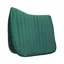 Kentucky Horsewear Velvet Pearls Dressage Pad in Pine Green