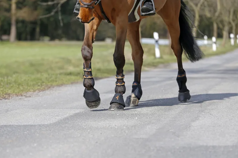 Kentucky Faux Leather Overreach Boots in Black-4