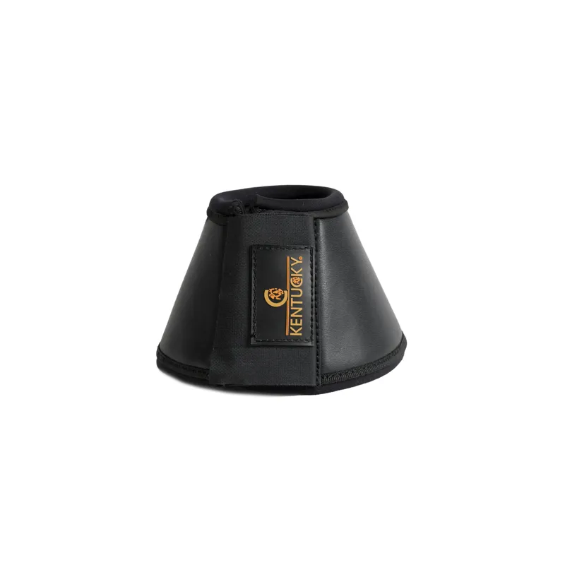 Kentucky Faux Leather Overreach Boots in Black