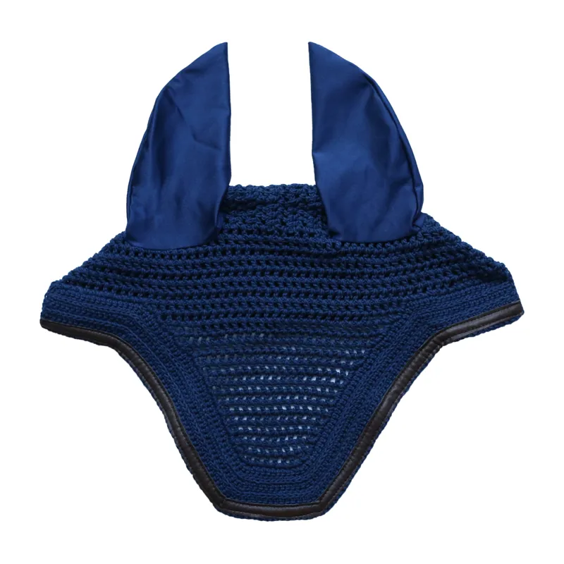 Kentucky Leather Wellington Fly Veil in Dark Navy