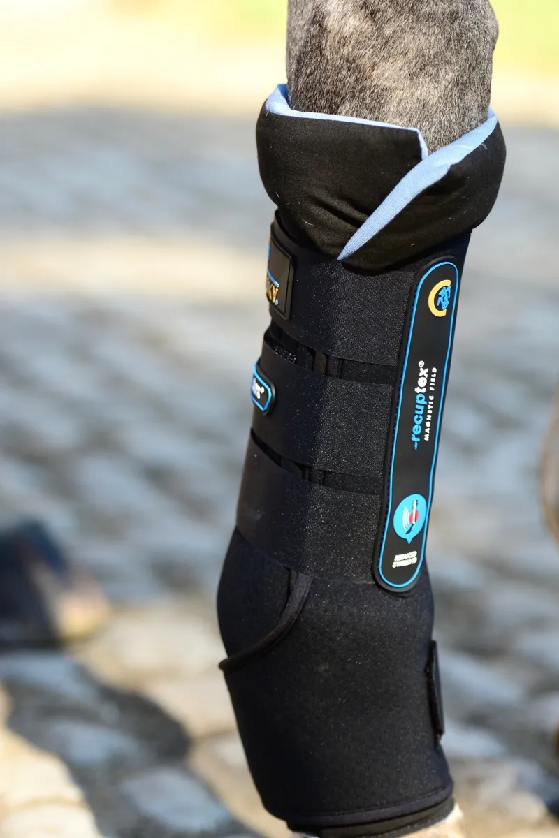 Kentucky Magnetic Stable Boots Recuptex in Black-6