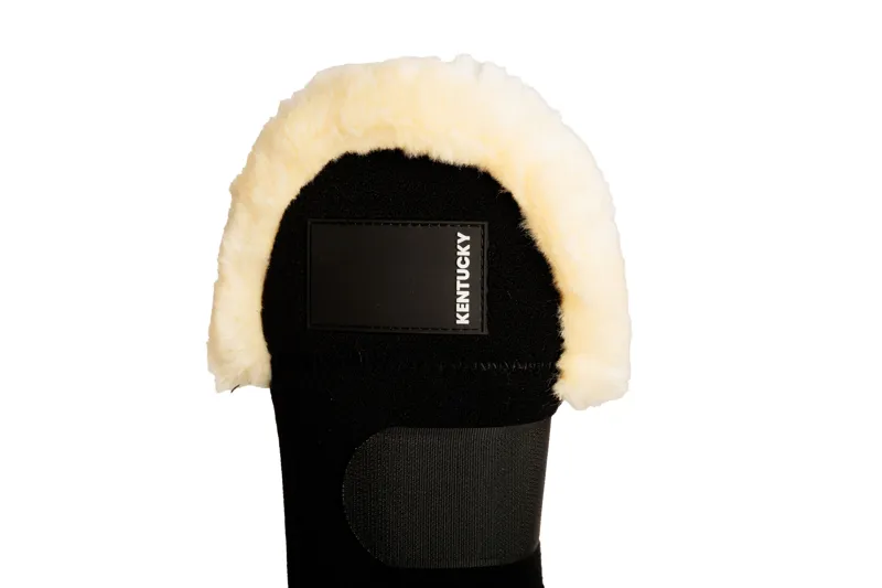 Kentucky Sheepskin Tail Guard in Black-2
