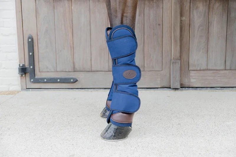 Kentucky Travel Boots in Navy-1