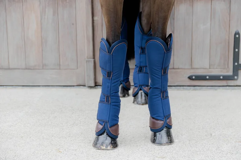 Kentucky Travel Boots in Navy-7