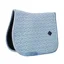 Kentucky Horsewear Velvet Jumping Saddle Pad in Light Blue