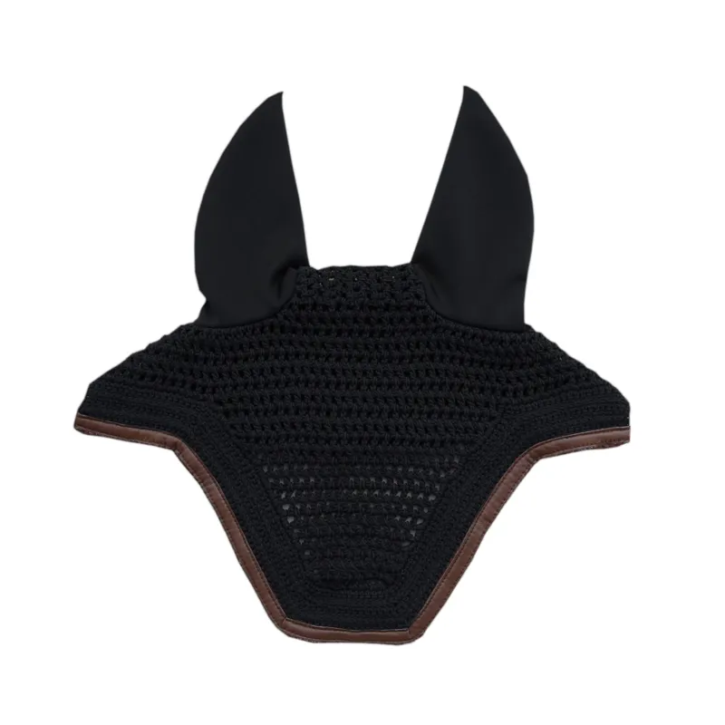 Kentucky Leather Wellington Fly Veil in Black