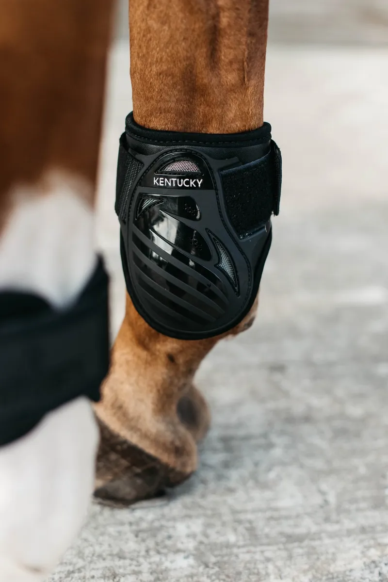 Kentucky Young Horse Fetlock Boots in Black-4