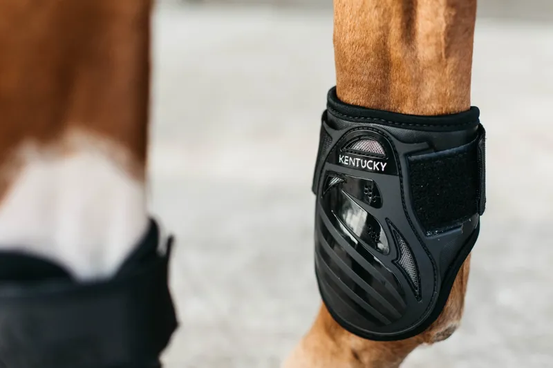 Kentucky Young Horse Fetlock Boots in Black-5