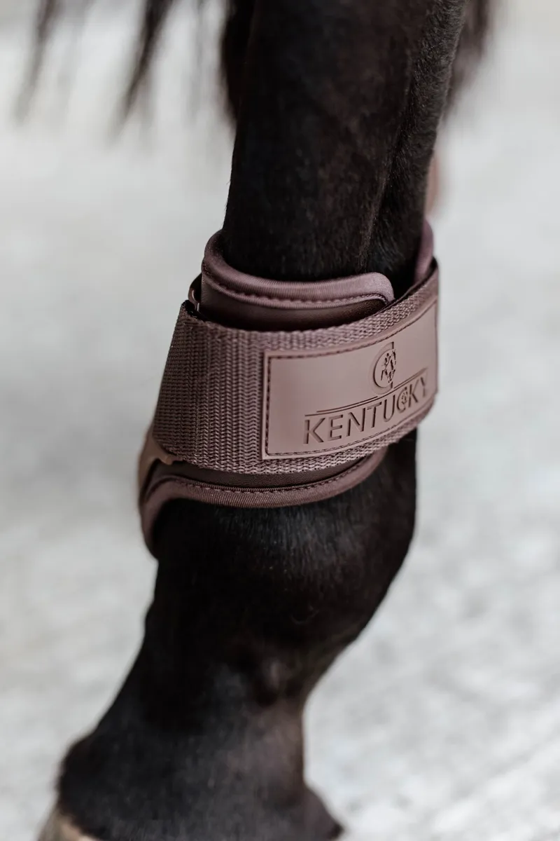 Kentucky Young Horse Fetlock Boots in Brown-5