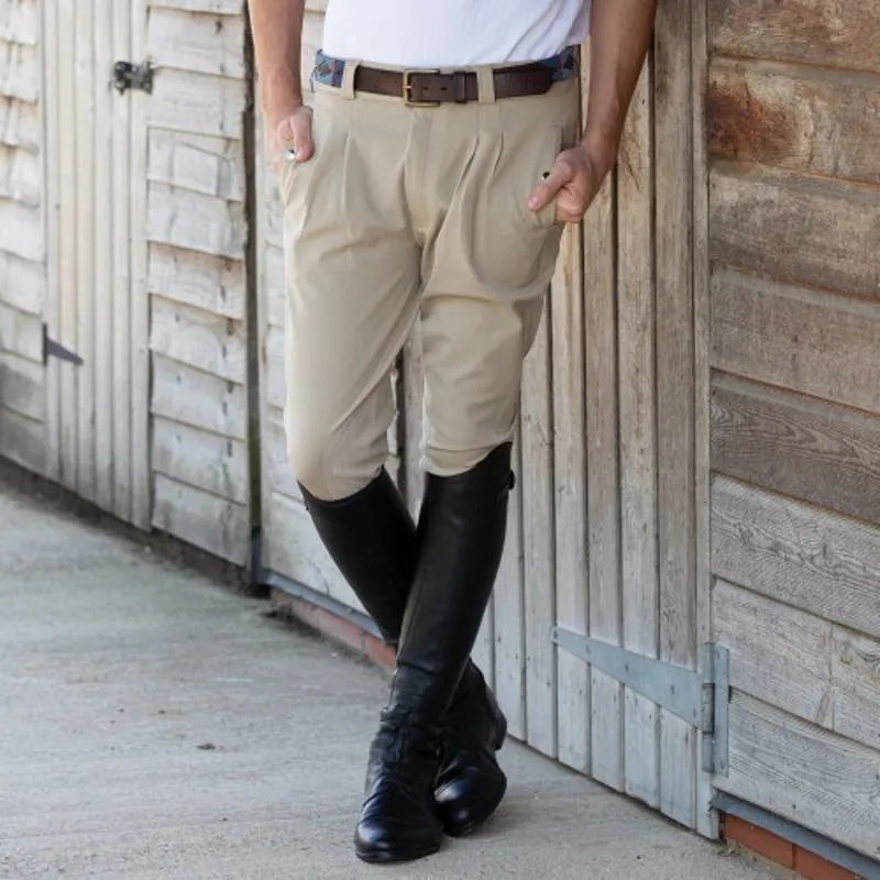 Equetech Men's Kingham Breeches in Beige-2