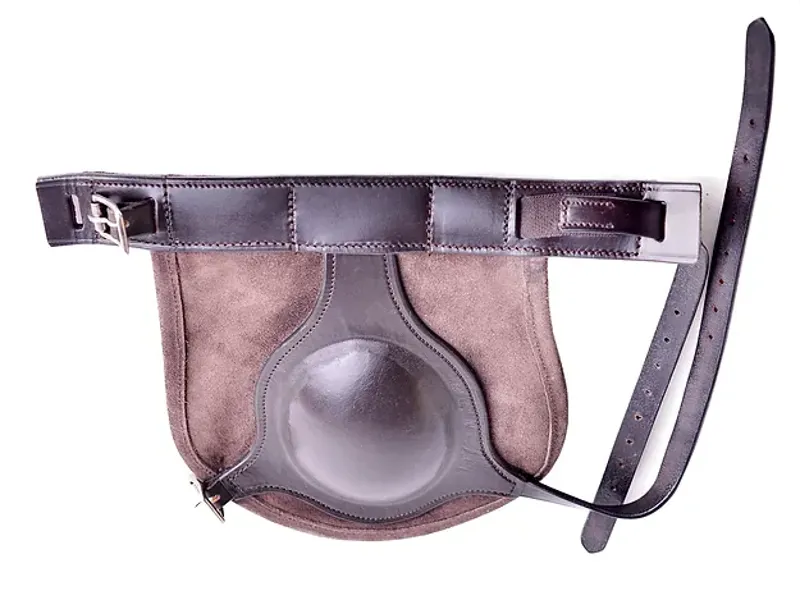 Ascot by Dever Leather Knee Boots in Havana