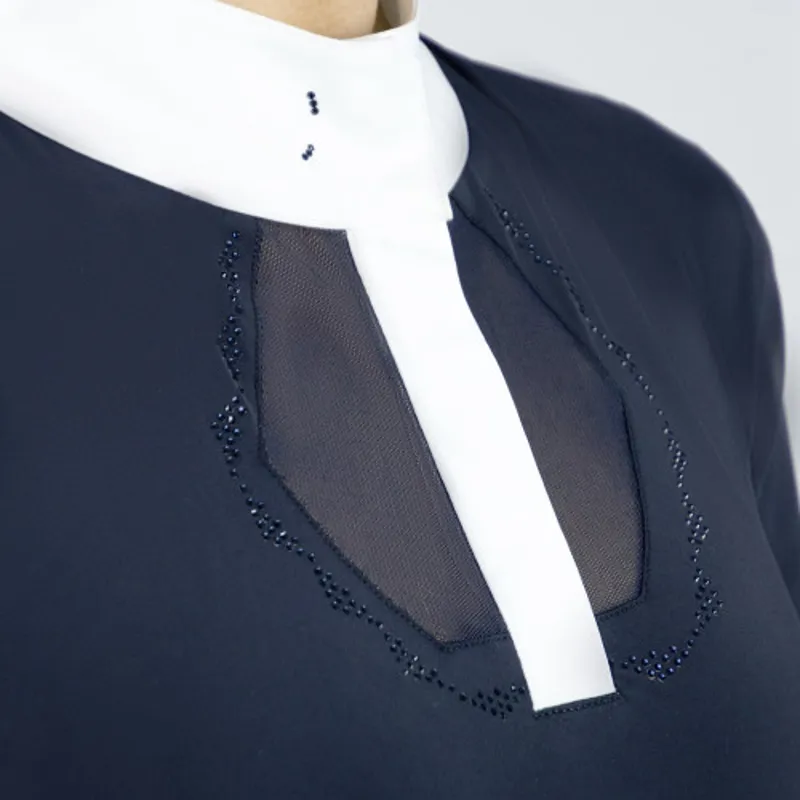 Coldstream Lanark Show Shirt Next Generation in Navy-2