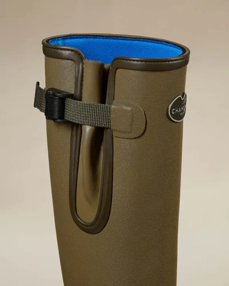 Le Chameau Vierzonord Wellingtons Ladies in Iconic Green-2