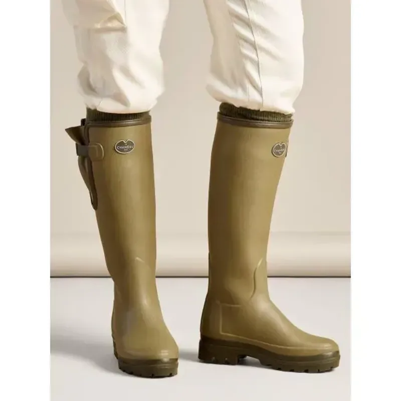 Le Chameau Vierzonord Neoprene Wellingtons Ladies in Sporting Fit -2