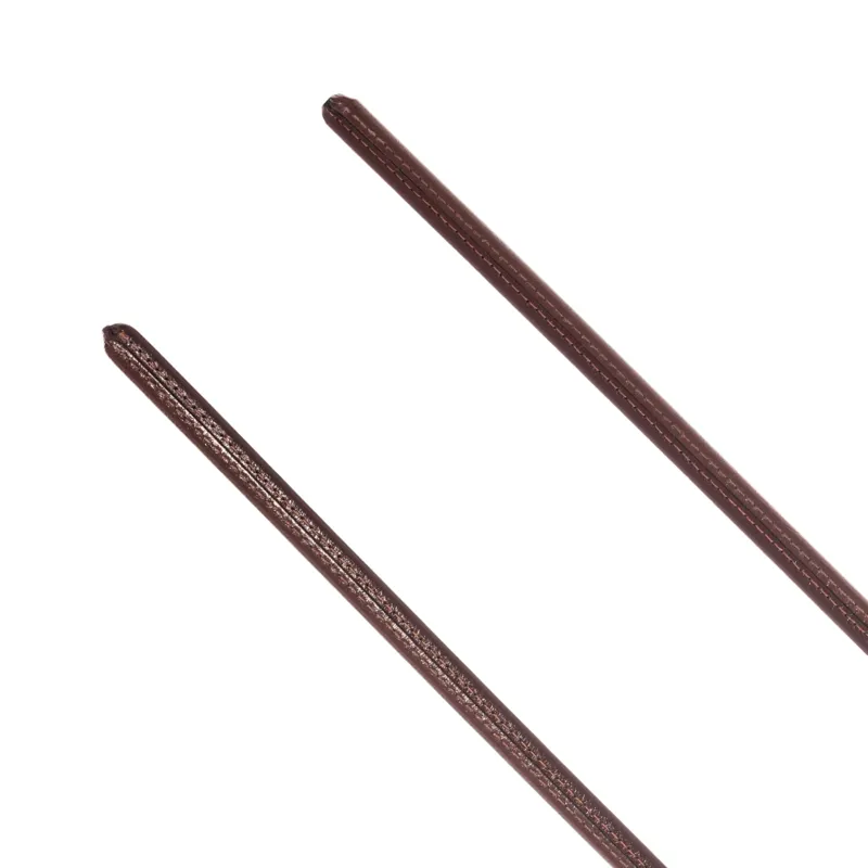 Country Whips Leather Show Cane in Brown 60cm