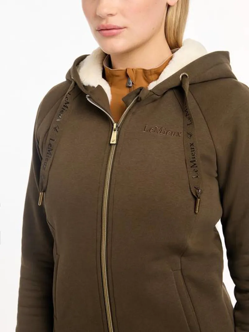 LeMieux Leia Lined Hoodie Ladies in Alpine-1