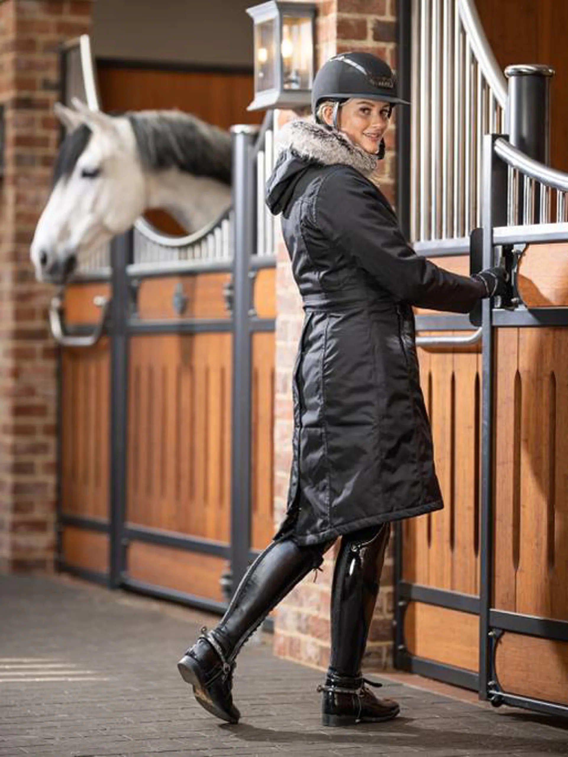 Leather Horseback Riding Coat Riding Coats For Women HORZE Dania