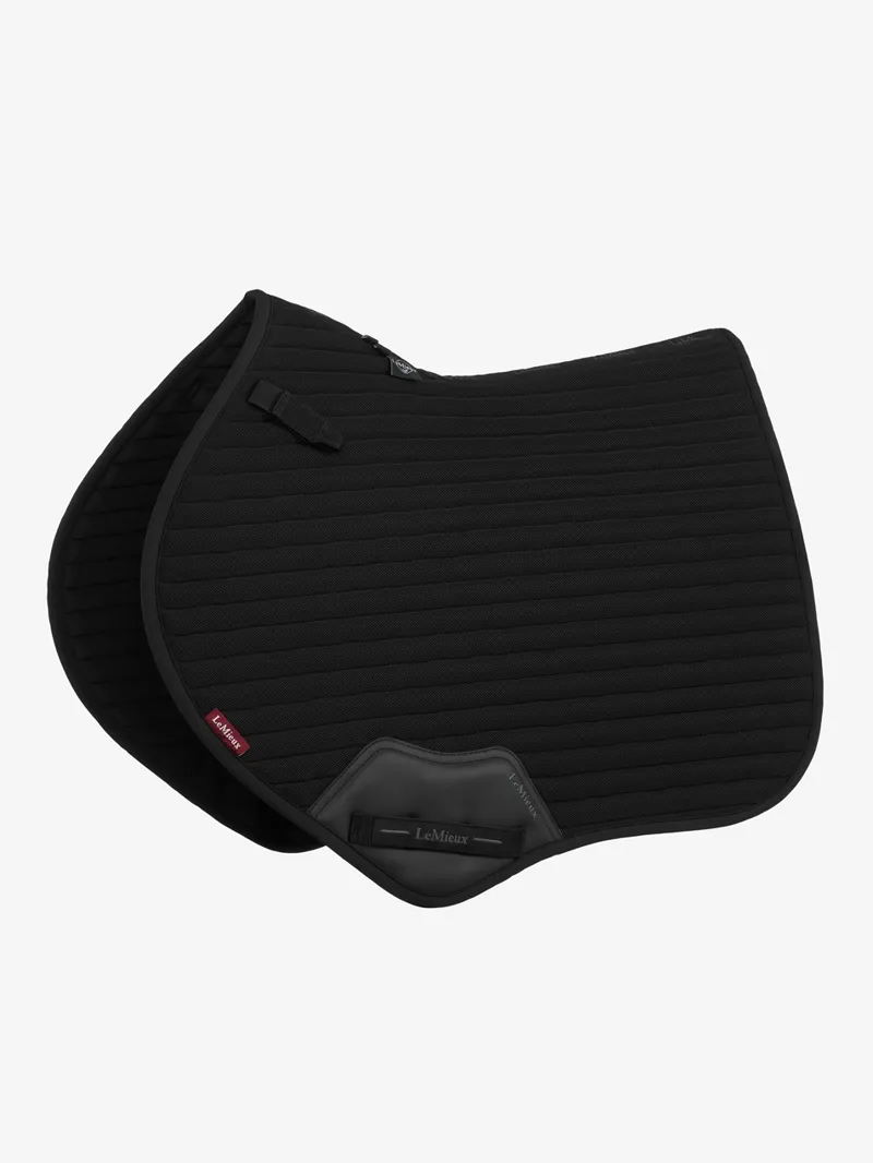 LeMieux Air-Tek Mesh Close Contact Square in Black