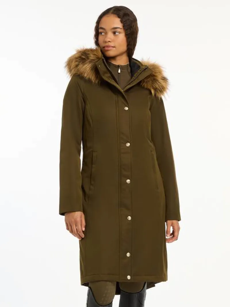 LeMieux Anya Waterproof Riding Coat Ladies in Alpine