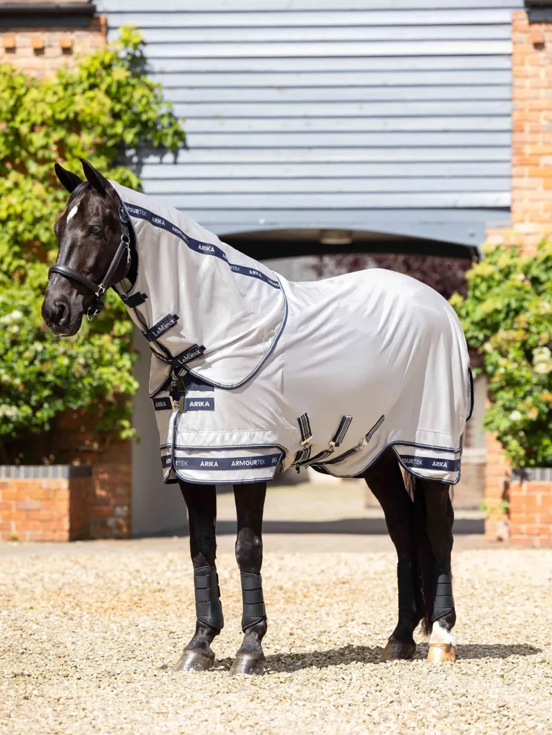 LeMieux Arika Armour-Tek Fly Rug - Grey-2