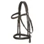 LeMieux Arika Cavesson Bridle - Brown and Silver
