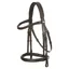 LeMieux Arika Cavesson Bridle - Brown and Silver