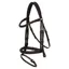 LeMieux Arika Flash Bridle - Brown and Silver