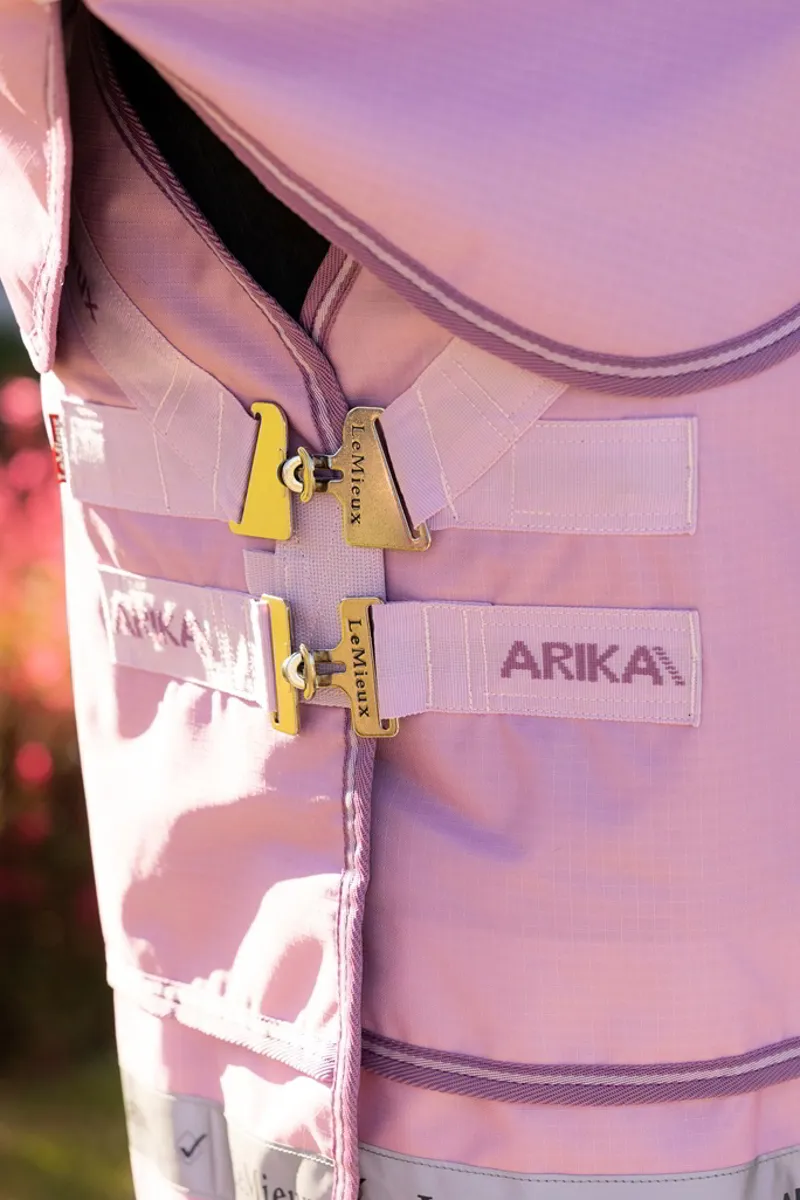 LeMieux Arika Ripstop 0g Turnout Rug in Fondant-6