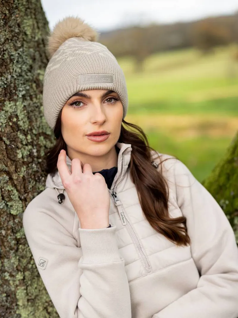 LeMieux LM Beanie in Stone-4