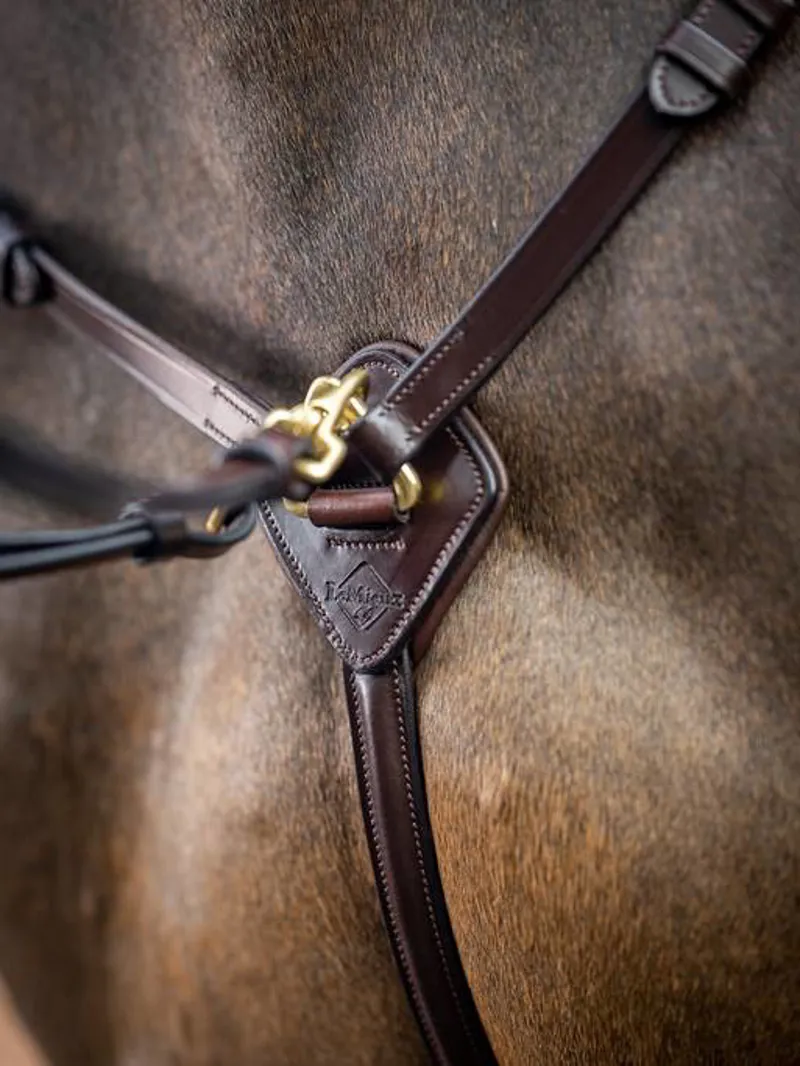 LeMieux Breastplate in Havana-4