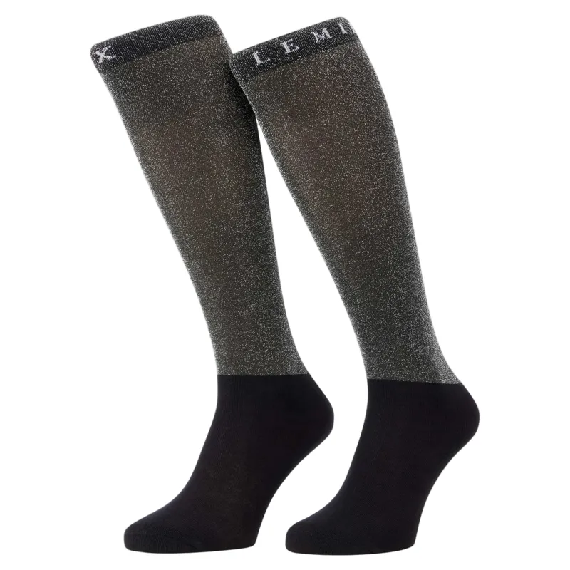 LeMieux Brilliance Competition Socks in Black