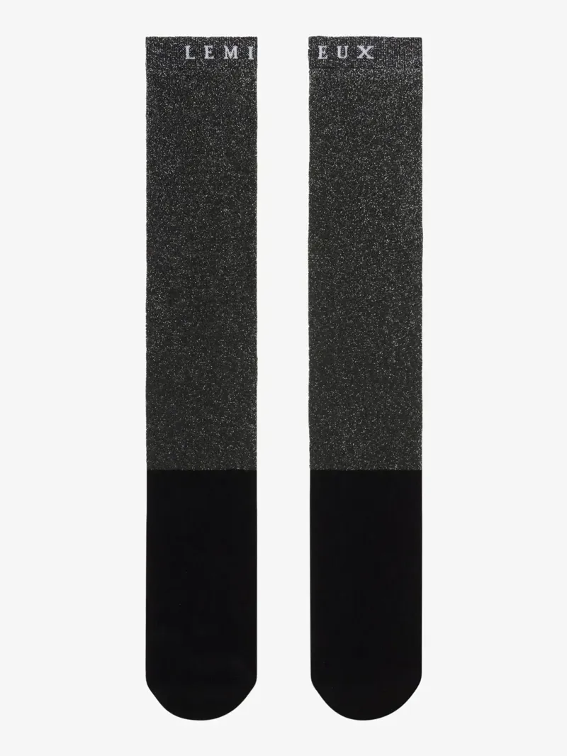 LeMieux Brilliance Competition Socks in Black-1